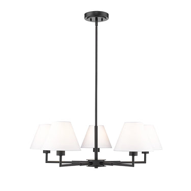 Z-Lite 34" Leila 5 Light Chandelier image 2