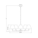 Z-Lite 34" Leila 5 Light Chandelier image 21