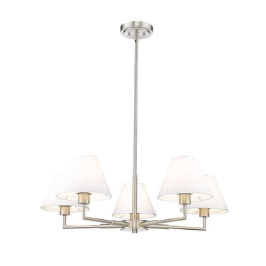Z-Lite 34" Leila 5 Light Chandelier image 3