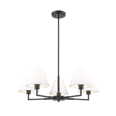 Z-Lite 34" Leila 5 Light Chandelier image 5