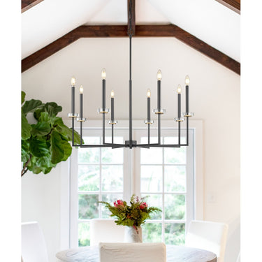 Z-Lite 35.25" Gaultier 8 Light Chandelier image 10