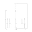 Z-Lite 35.25" Gaultier 8 Light Chandelier image 14