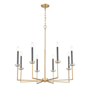 Z-Lite 35.25" Gaultier 8 Light Chandelier image 5