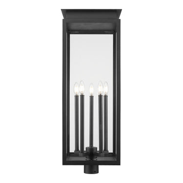 Z-Lite 35" High Nova 5 Light Outdoor Post Mount Fixture image 2