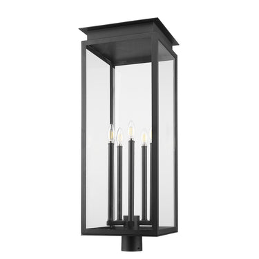Z-Lite 35" High Nova 5 Light Outdoor Post Mount Fixture image 4