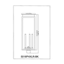 Z-Lite 35" High Nova 5 Light Outdoor Post Mount Fixture image 5