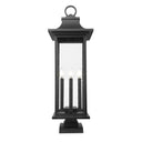 Z-Lite 36.5" High Tiberius 6 Light Outdoor Pier Mounted Fixture image 2