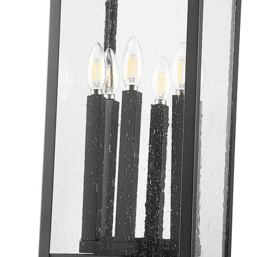 Z-Lite 36.5" High Tiberius 6 Light Outdoor Pier Mounted Fixture image 3
