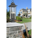 Z-Lite 36.5" High Tiberius 6 Light Outdoor Pier Mounted Fixture image 5
