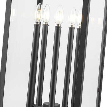 Z-Lite 36.75" High Nova 5 Light Outdoor Pier Mounted Fixture image 3