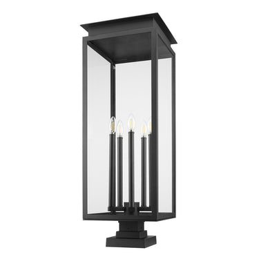 Z-Lite 36.75" High Nova 5 Light Outdoor Pier Mounted Fixture image 4