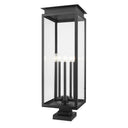 Z-Lite 36.75" High Nova 5 Light Outdoor Pier Mounted Fixture image