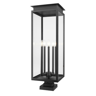 Z-Lite 36.75" High Nova 5 Light Outdoor Pier Mounted Fixture image