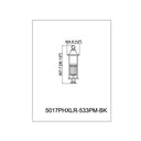 Z-Lite 36.75" High Tiberius 6 Light Outdoor Pier Mounted Fixture image 7