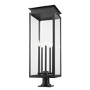 Z-Lite 37" High Nova 5 Light Outdoor Pier Mounted Fixture image 1