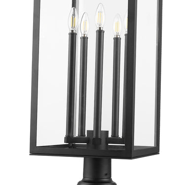 Z-Lite 37" High Nova 5 Light Outdoor Pier Mounted Fixture image 3