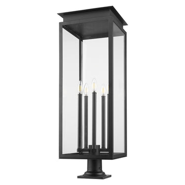 Z-Lite 37" High Nova 5 Light Outdoor Pier Mounted Fixture image 4