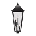 Z-Lite 38.75" High Gannon 5 Light Outdoor Post Mount Fixture image 2