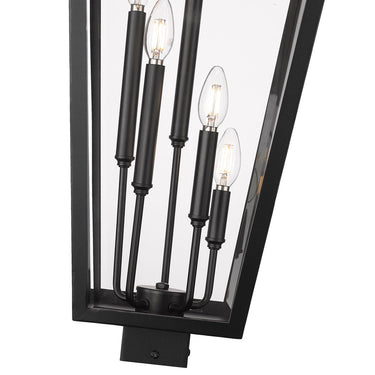 Z-Lite 38.75" High Gannon 5 Light Outdoor Post Mount Fixture image 3