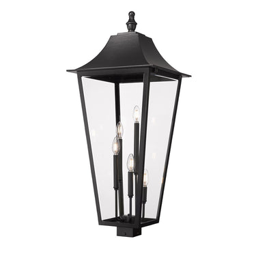 Z-Lite 38.75" High Gannon 5 Light Outdoor Post Mount Fixture image