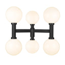 Z-Lite 39" Laurent 6 Light Outdoor Post Mount Fixture image 2