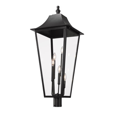 Z-Lite 40.25" High Gannon 5 Light Outdoor Post Mount Fixture image 1