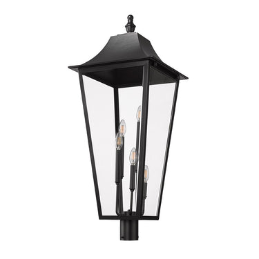Z-Lite 40.25" High Gannon 5 Light Outdoor Post Mount Fixture image 4