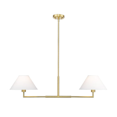 Z-Lite 42" Long Leila 2 Light Chandelier image 1