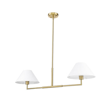 Z-Lite 42" Long Leila 2 Light Chandelier image 13