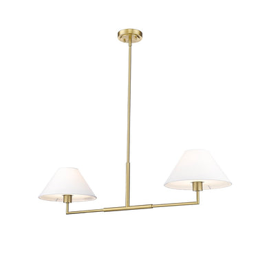Z-Lite 42" Long Leila 2 Light Chandelier image 4