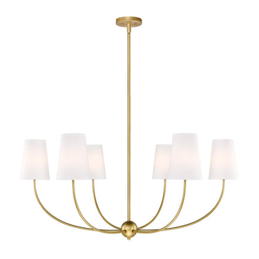 Z-Lite 42" Shannon 6 Light Chandelier image 2