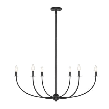 Z-Lite 42" Shannon 6 Light Chandelier image 4