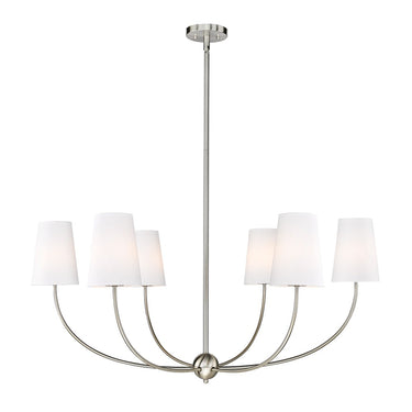 Z-Lite 42" Shannon 6 Light Chandelier image