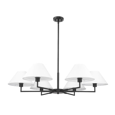 Z-Lite 44" Leila 6 Light Chandelier image 14