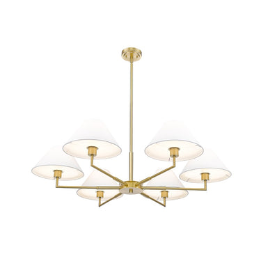 Z-Lite 44" Leila 6 Light Chandelier image 7