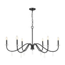 Z-Lite 45" Toussant 6 Light Chandelier image 1