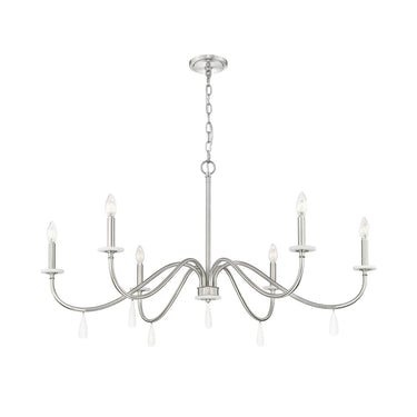 Z-Lite 45" Toussant 6 Light Chandelier image 12