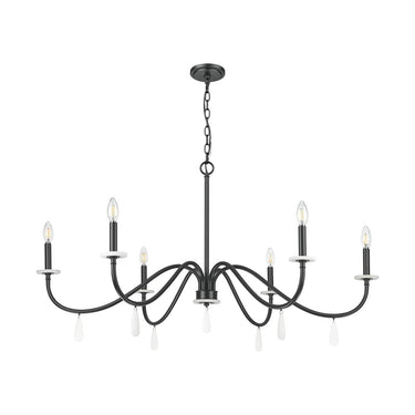Z-Lite 45" Toussant 6 Light Chandelier image 13