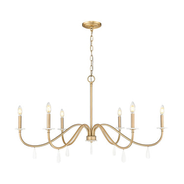 Z-Lite 45" Toussant 6 Light Chandelier image 2