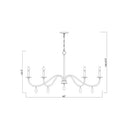 Z-Lite 45" Toussant 6 Light Chandelier image 21