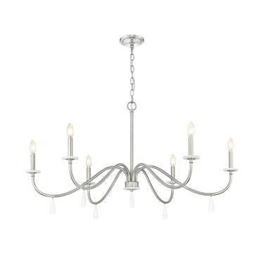 Z-Lite 45" Toussant 6 Light Chandelier image 6