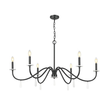 Z-Lite 45" Toussant 6 Light Chandelier image 7