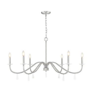 Z-Lite 45" Toussant 6 Light Chandelier image