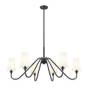 Z-Lite 46.25" Gianna 6 Light Chandelier image 2