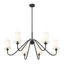 Z-Lite 46.25" Gianna 6 Light Chandelier image 4
