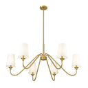 Z-Lite 46.25" Gianna 6 Light Chandelier image 5