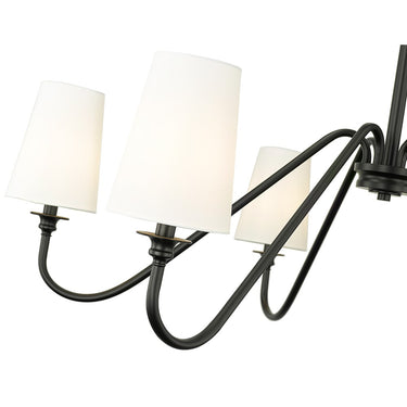 Z-Lite 46.25" Gianna 6 Light Chandelier image 6