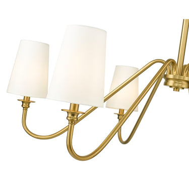 Z-Lite 46.25" Gianna 6 Light Chandelier image 7
