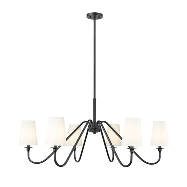 Z-Lite 46.25" Gianna 6 Light Chandelier image