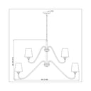 Z-Lite 46" Gianna 9 Light Chandelier image 14
